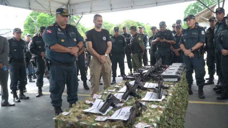 Pol Cia Militar Do Par Recebe Mil Novas Armas Portal Debate