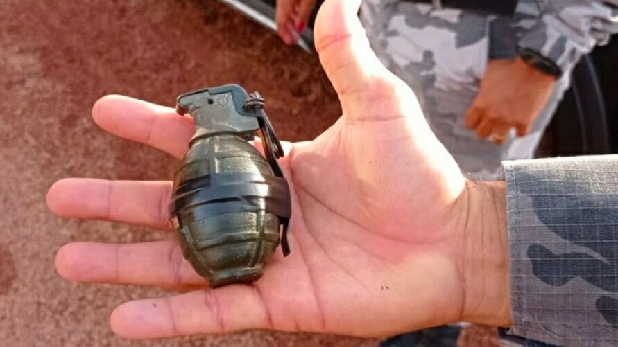 Granada com alto poder de destruição é encontrada no Pará