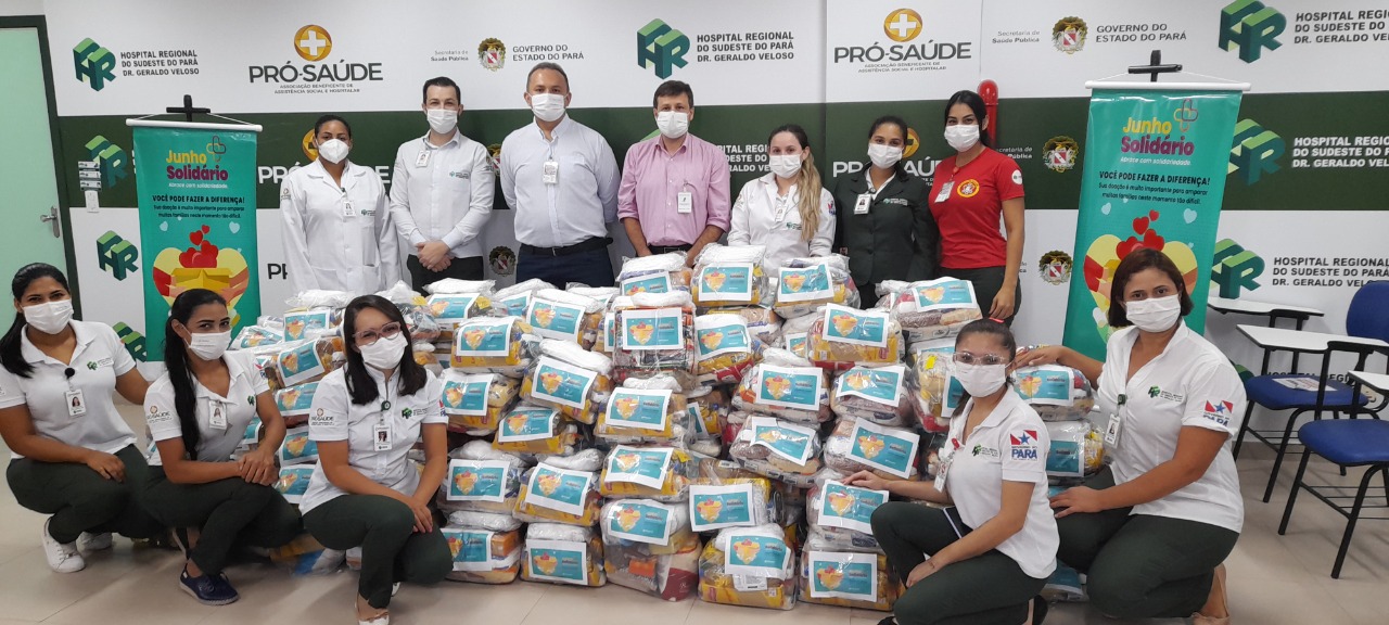 Regional de Marabá arrecada mais de 2 toneladas de alimentos para doação