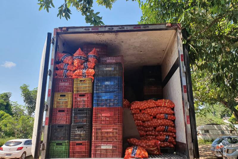 Fiscalização apreende 4,5 toneladas de açúcar ilegal em Marabá