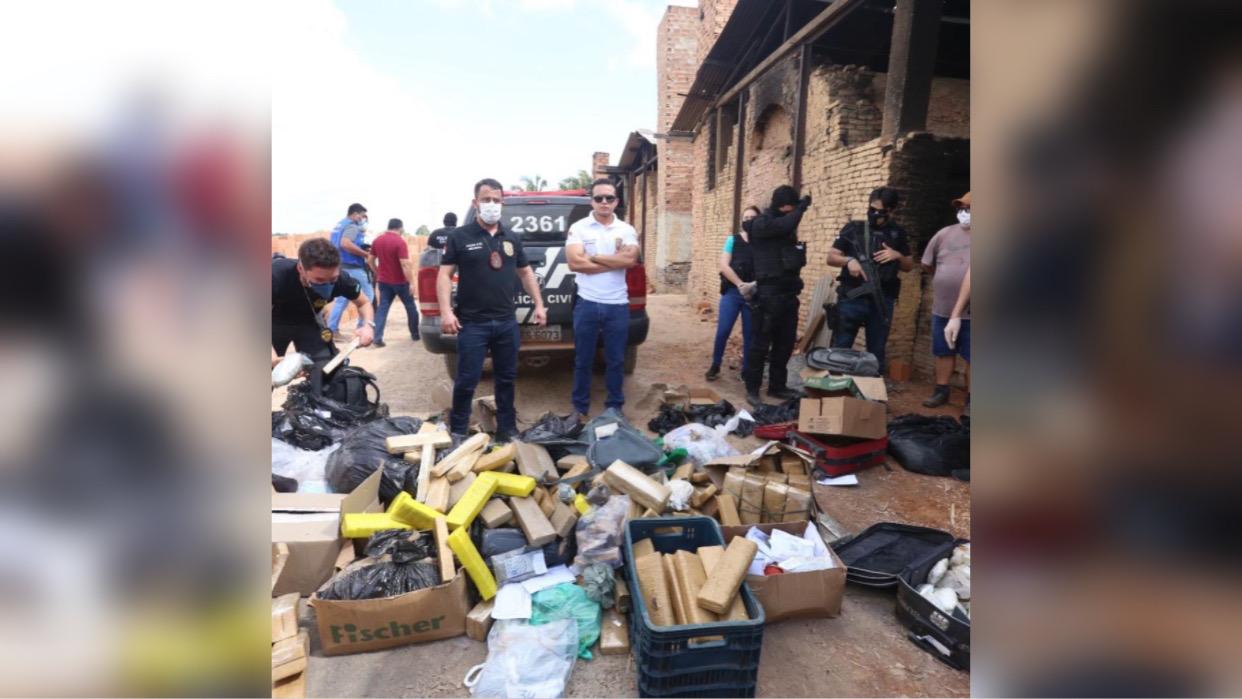 VÍDEO: Polícia Civil incinera mais de 220 kg de drogas em Marabá