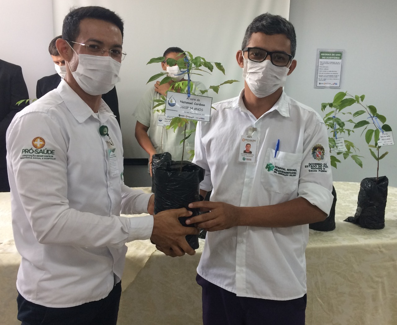Regional de Marabá planta horta sustentável na semana do meio ambiente