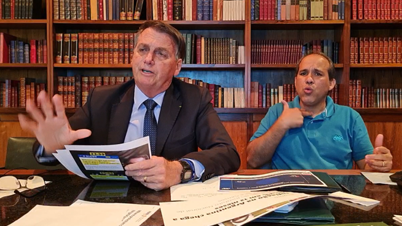 Bolsonaro assume não ter provas sobre fraude eleitoral