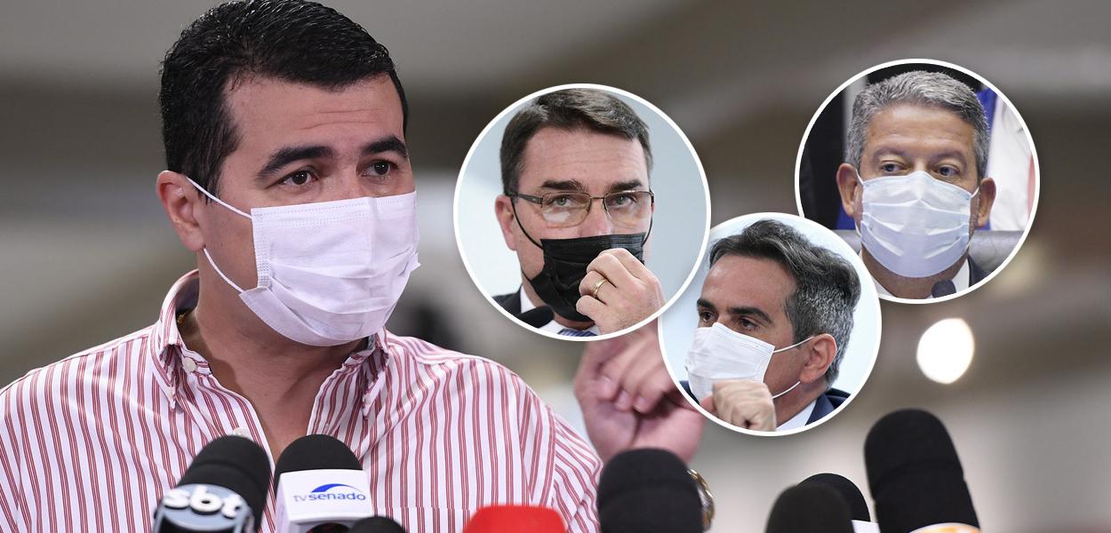 CPI investiga esquema de Flávio Bolsonaro, Arthur Lira e Ciro Nogueira em transporte de vacinas