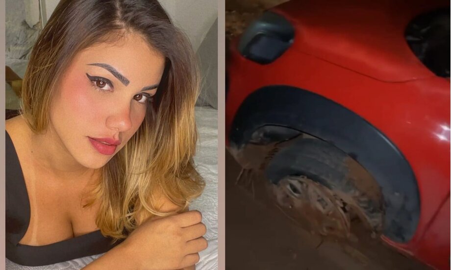Influenciadora digital perde o controle e carro capota no oeste do Pará