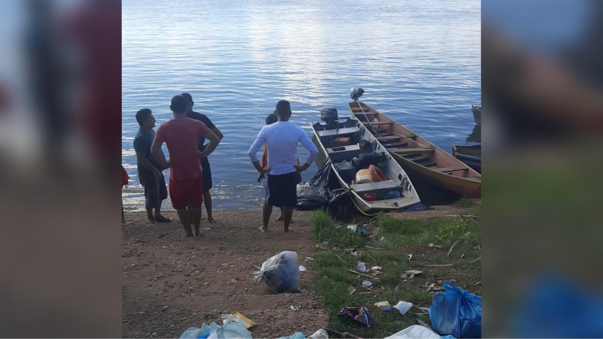 Bombeiros resgatam corpo de banhista no Rio Tocantins, em Marabá