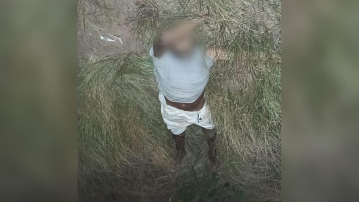 Hilux atropela e mata andarilho na BR-230, em Itupiranga