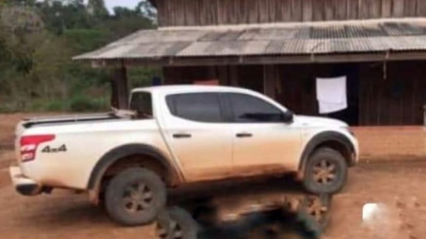 Suspeito rouba caminhonete para “curtição” e morre em refrega com a PM