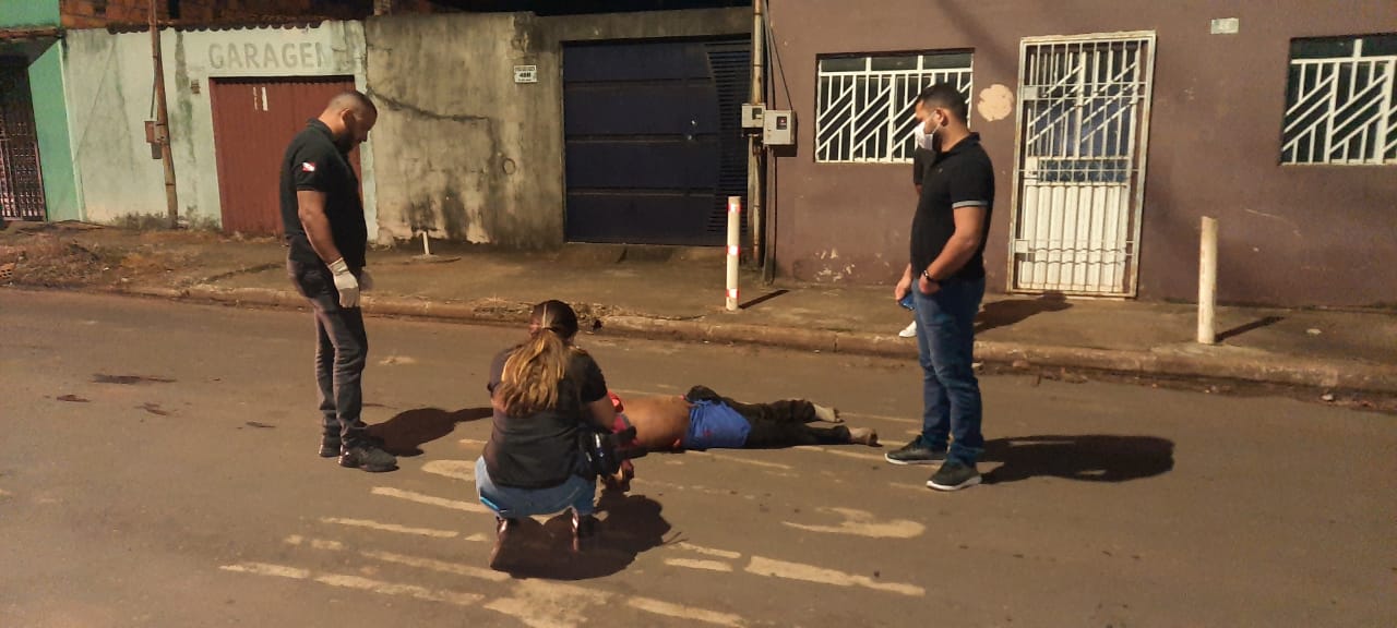 Homens matam a facadas e atropelam corpo de “Flanelinha” em Parauapebas