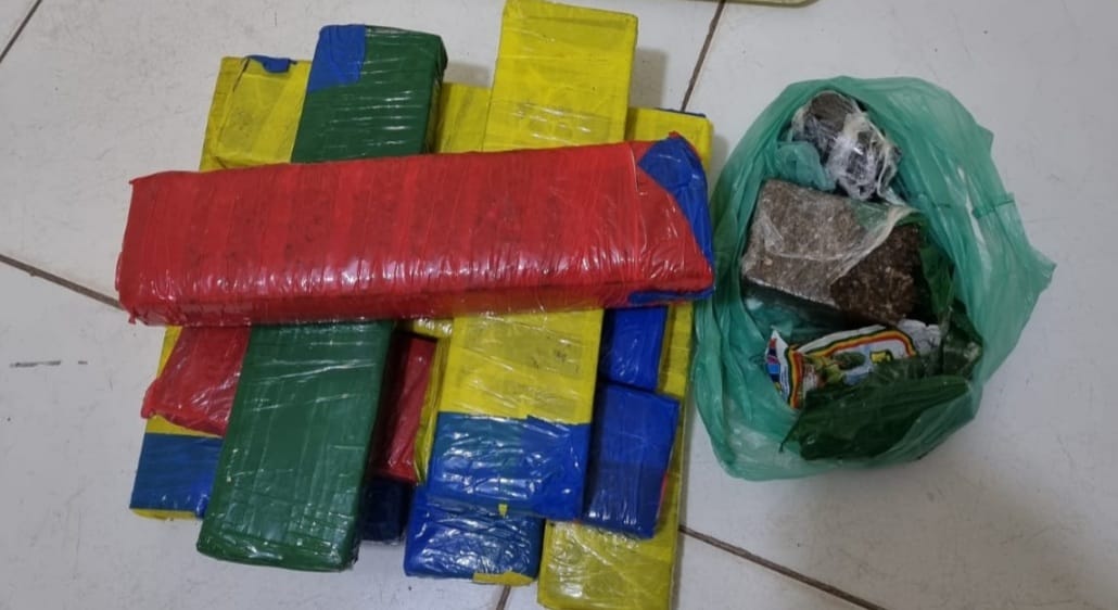 Casal do tráfico é preso com maconha em caixa de isopor em Marabá