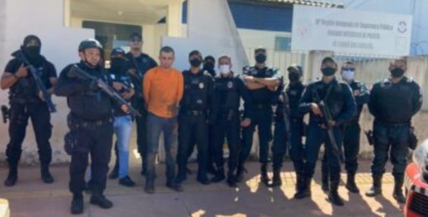 Polícia captura em Canaã dos Carajás foragido de presídio de Parauapebas