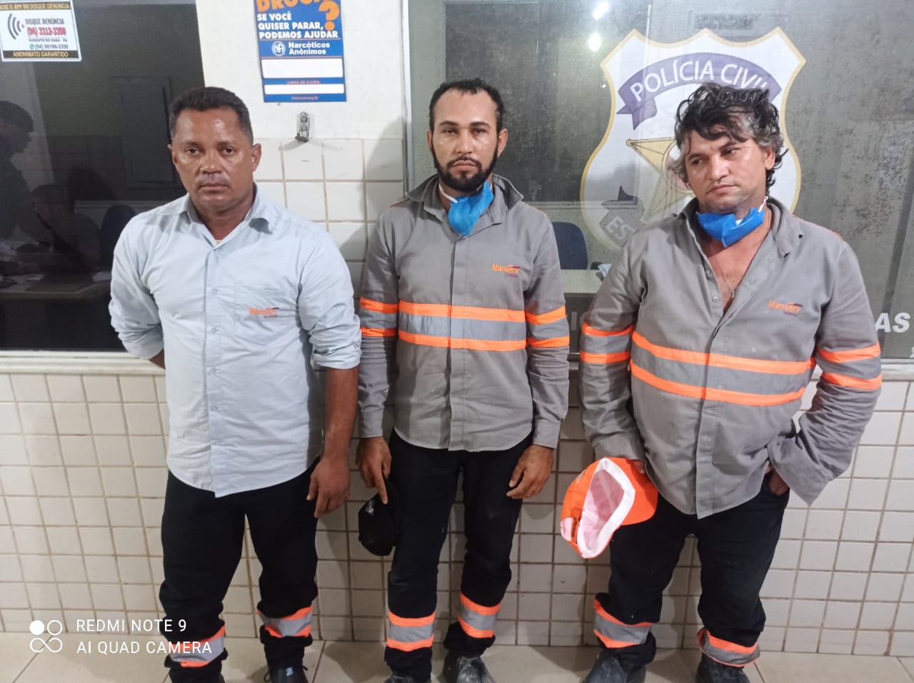 Trio é preso em ônibus por furto de materiais da Vale