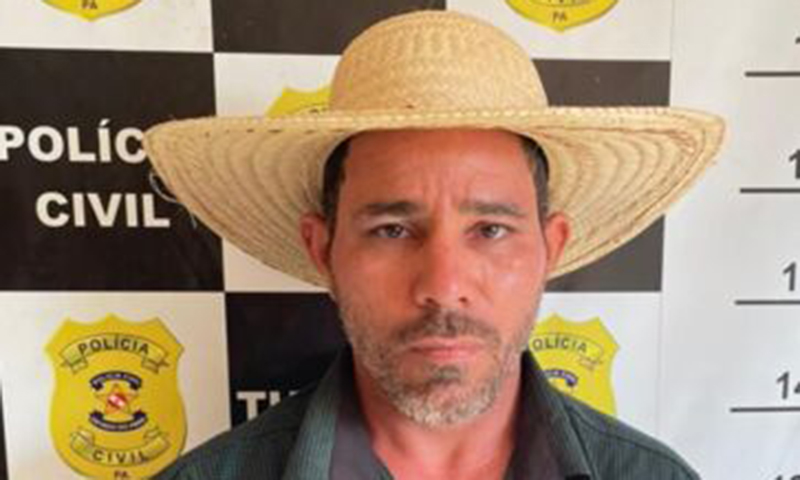 Polícia do Pará prende “Couro Velho’’ acusado de matar a esposa e enteado no Mato Grosso