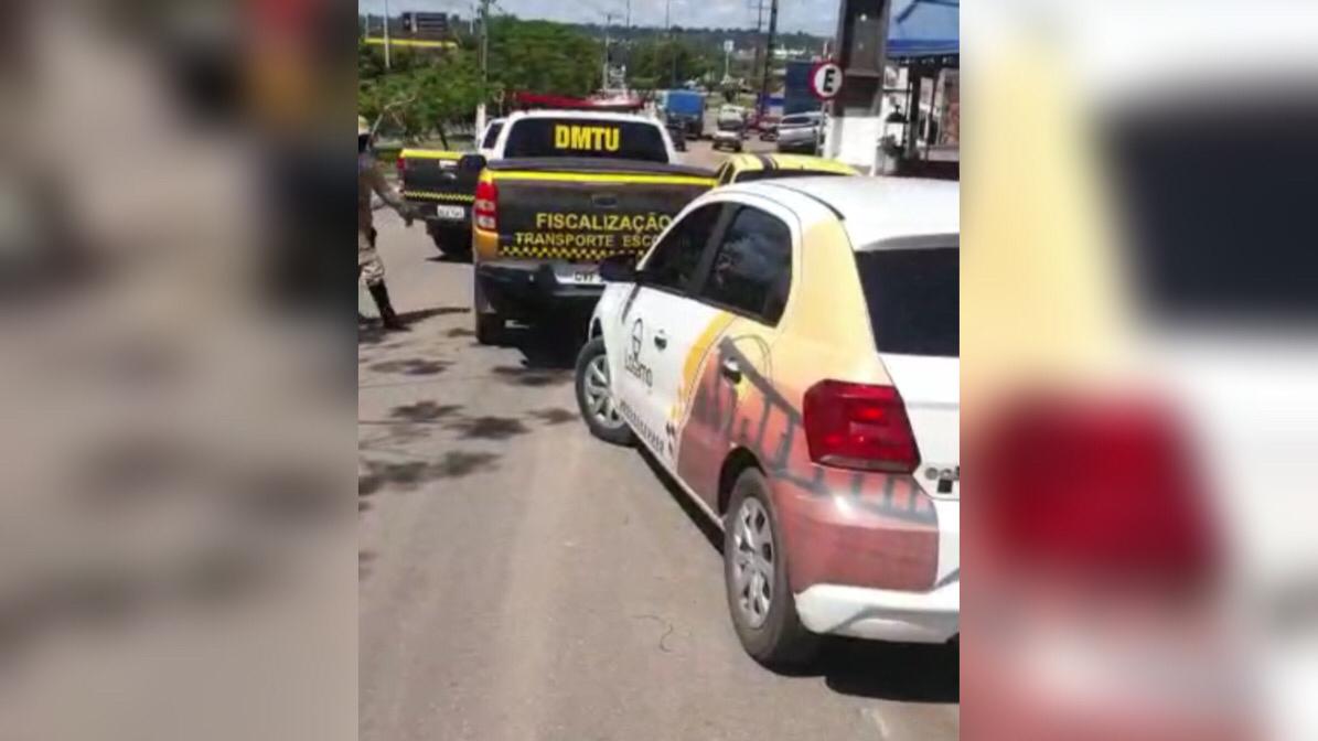 DMTU promete processar passageiro de aplicativo que filmou abordagem