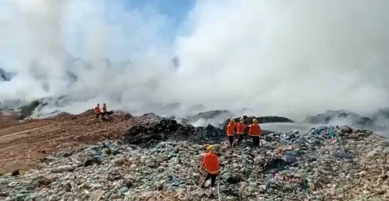 Incêndio no aterro sanitário revela drama da poluição atmosférica em Marabá