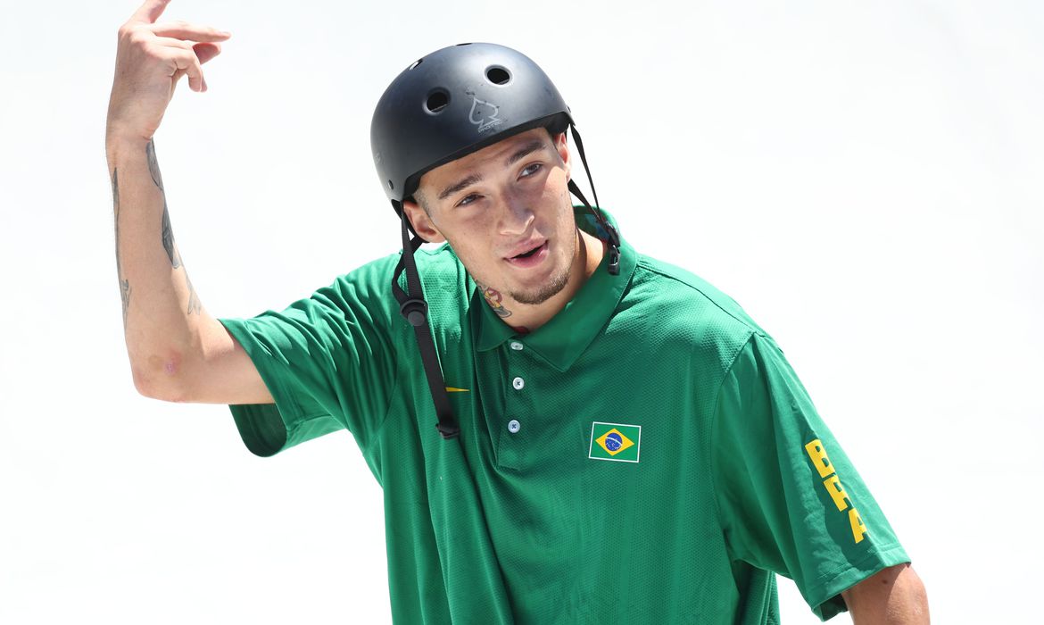 Brasil coloca três skatistas na final do park em Tóquio