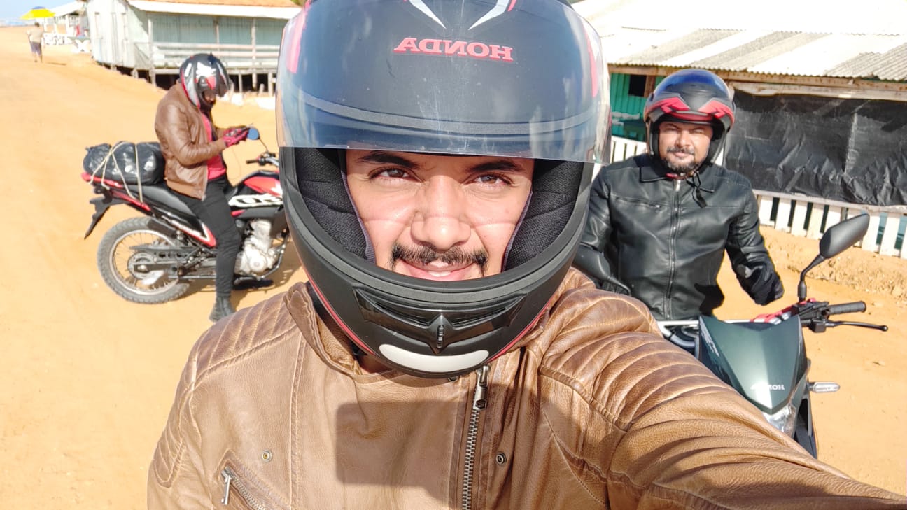 Pai narra aventuras em motos acompanhado dos filhos entre Pará e Maranhão