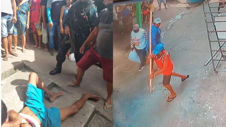 Homem é preso acusado de agredir feirante com pauladas na cabeça em Cametá