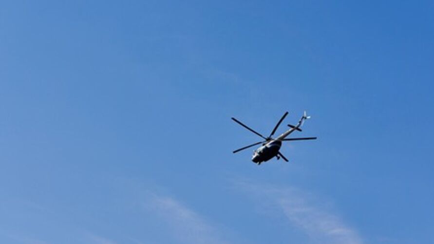 Helicóptero carregado de cocaína cai após sofrer pane
