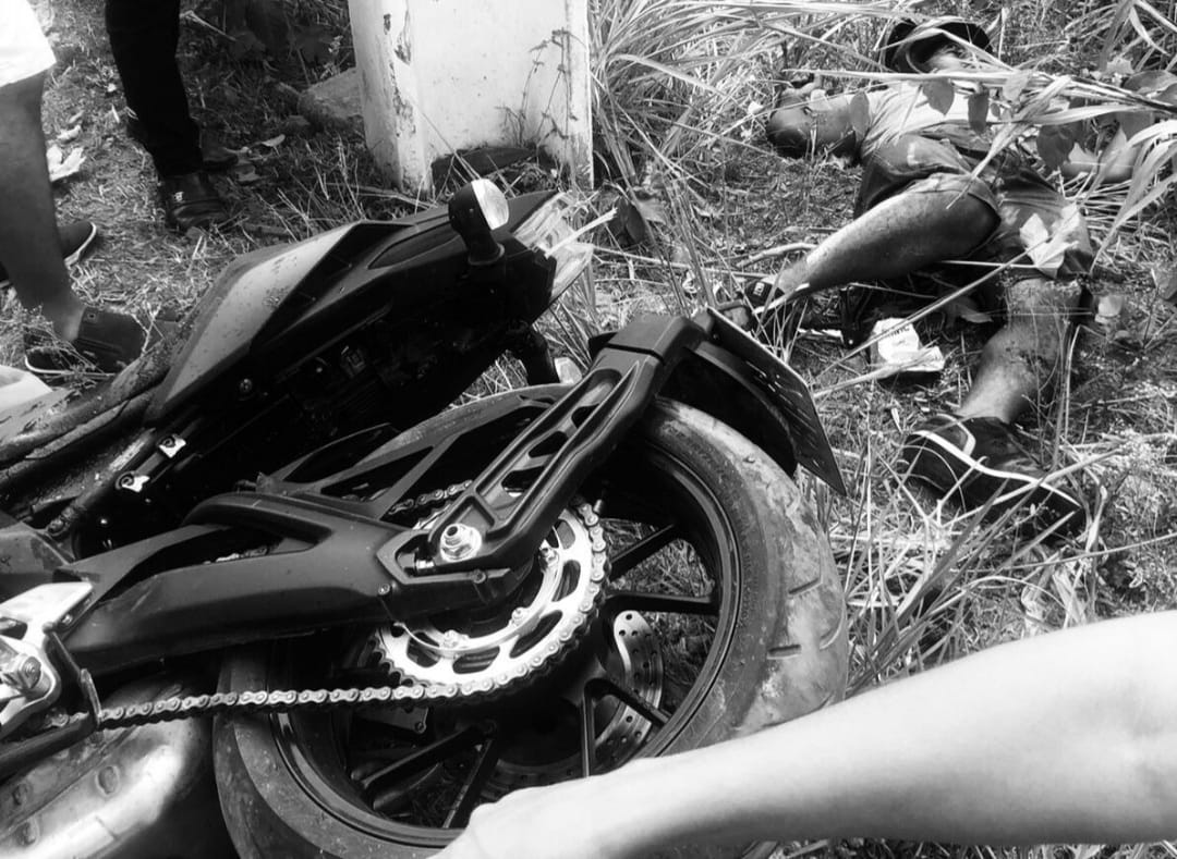 Motociclista bate em poste e morre em Parauapebas