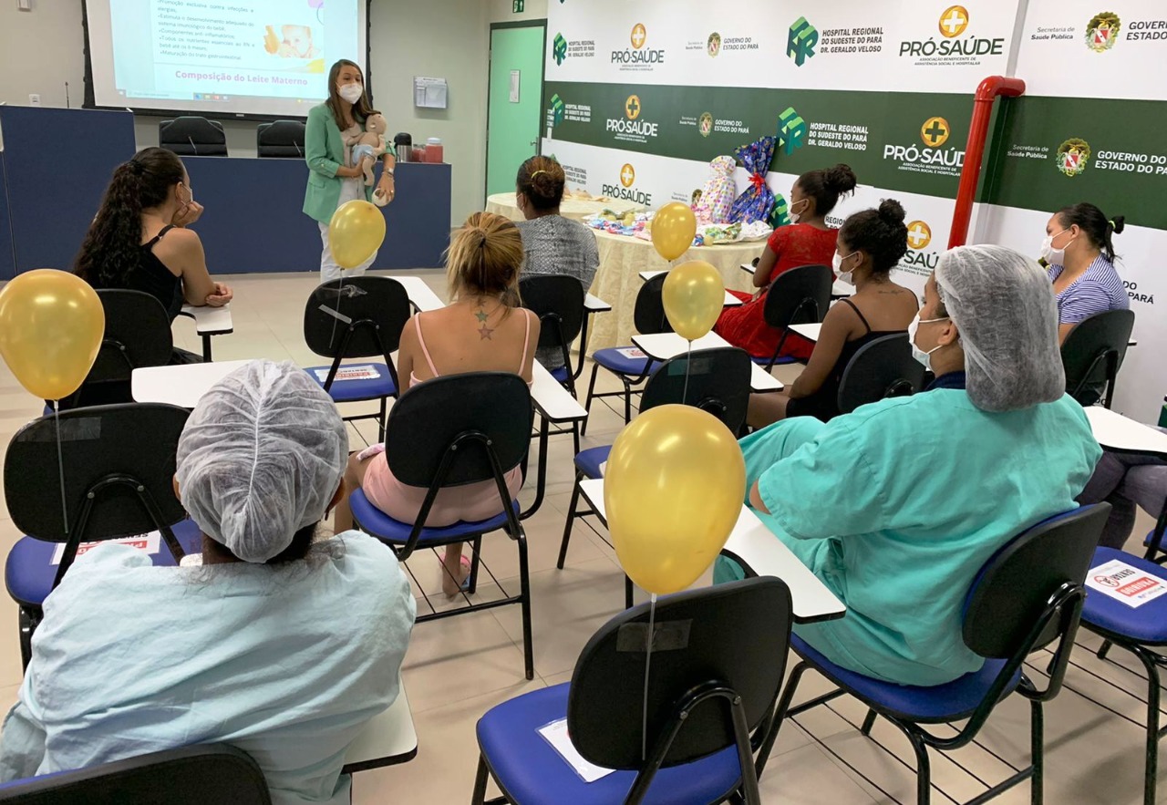 Hospital Regional de Marabá destaca  importância da amamentação nos primeiros meses de vida da criança