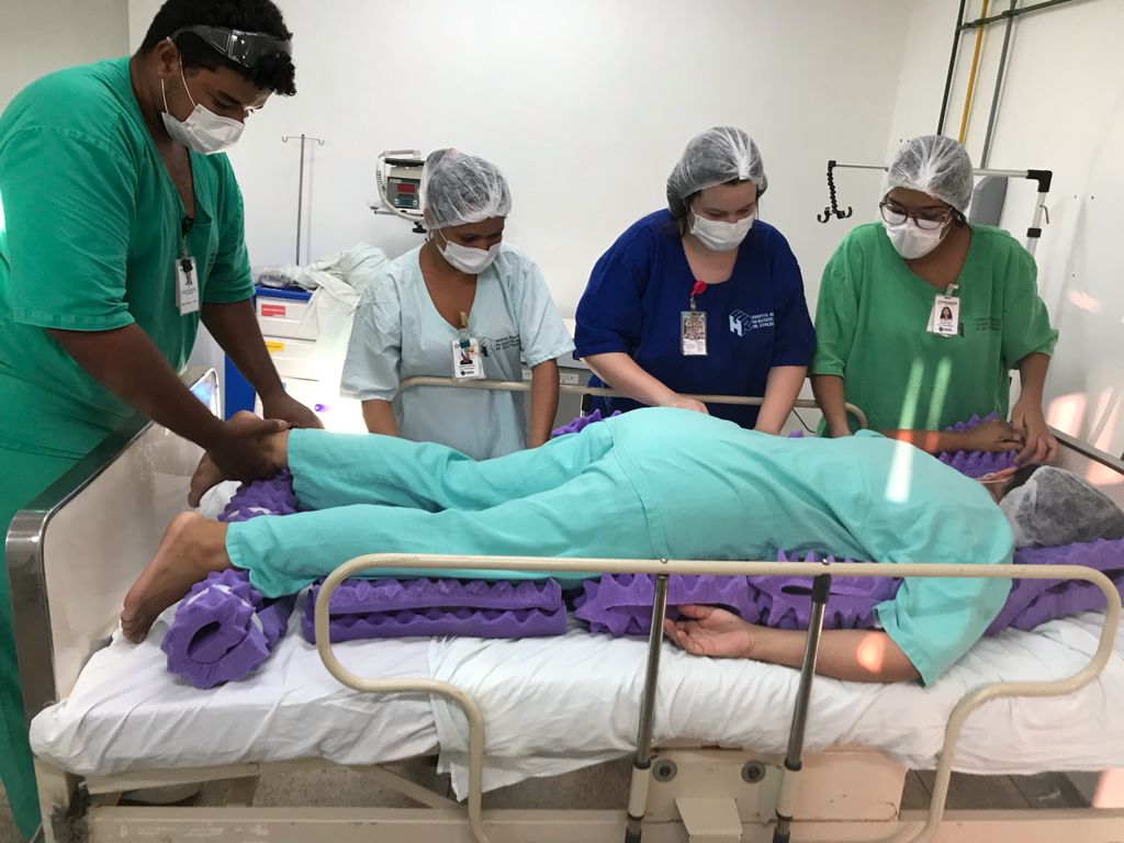 Técnica inovadora recupera centenas de pacientes com covid-19 no Regional de Marabá