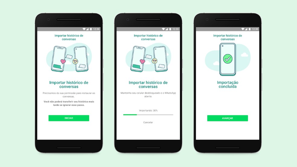 Nova função permite migrar conversas do WhatsApp entre Android e iOS