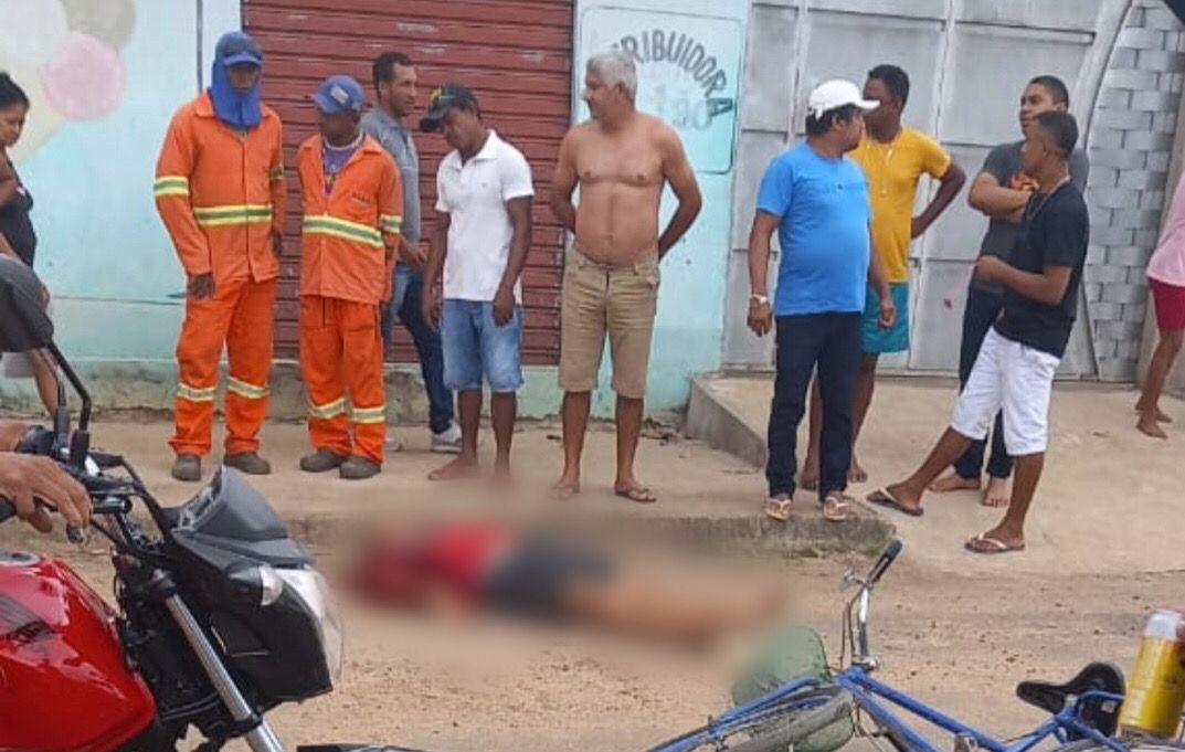Homem em bicicleta é executado a tiros no Residencial Tiradentes
