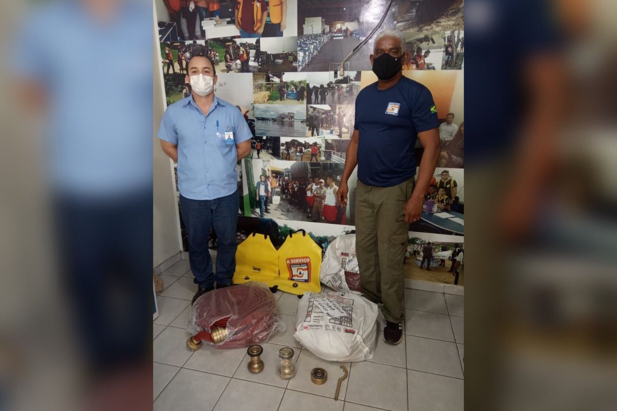 Buritirama Mineração doa equipamentos para brigada de incêndio em Marabá