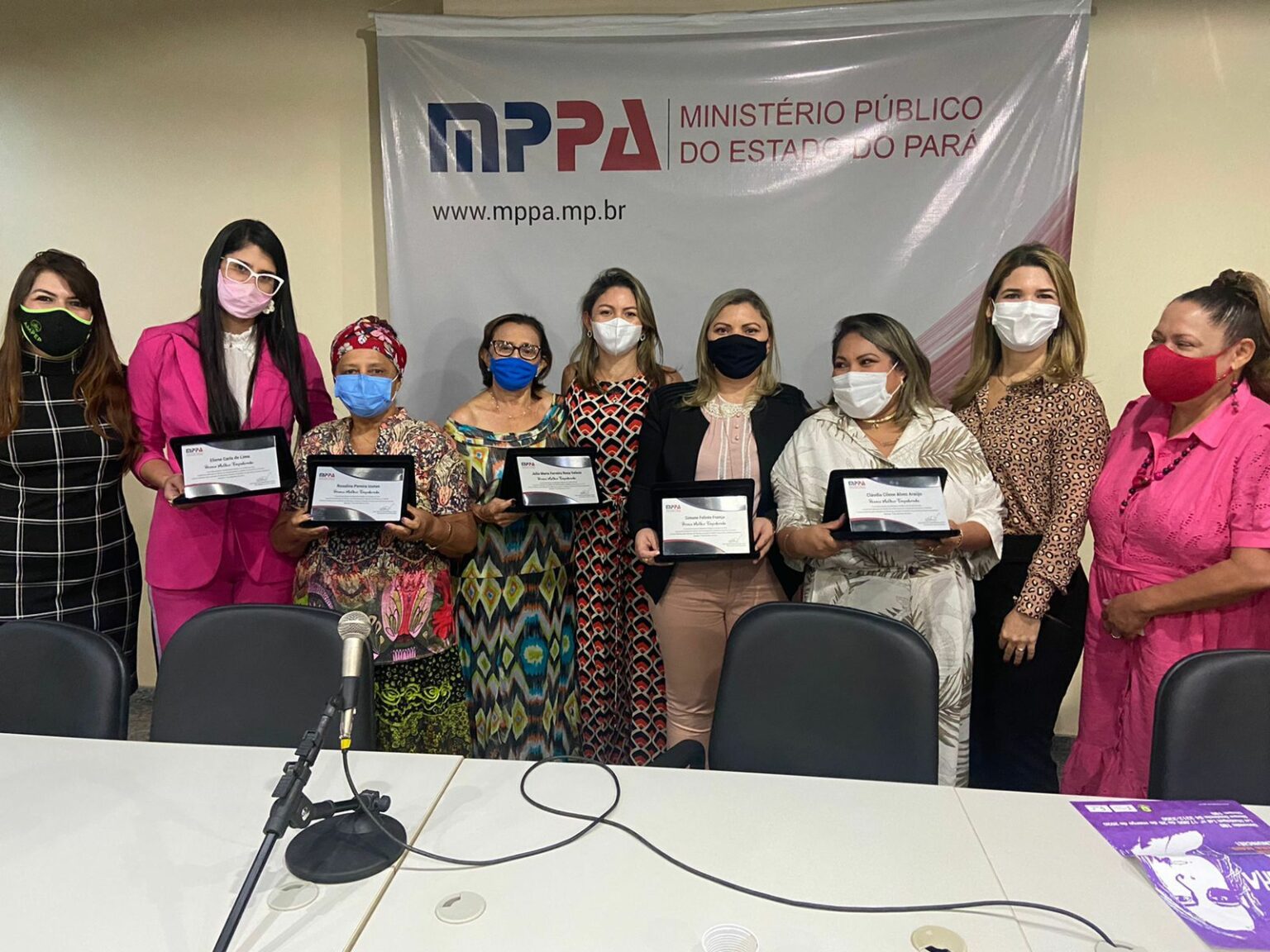 Cinco mulheres são premiadas em Marabá por atuação no combate à violência