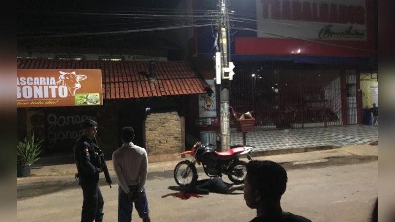 Homem é morto a tiros no  meio da rua no nordeste do Pará