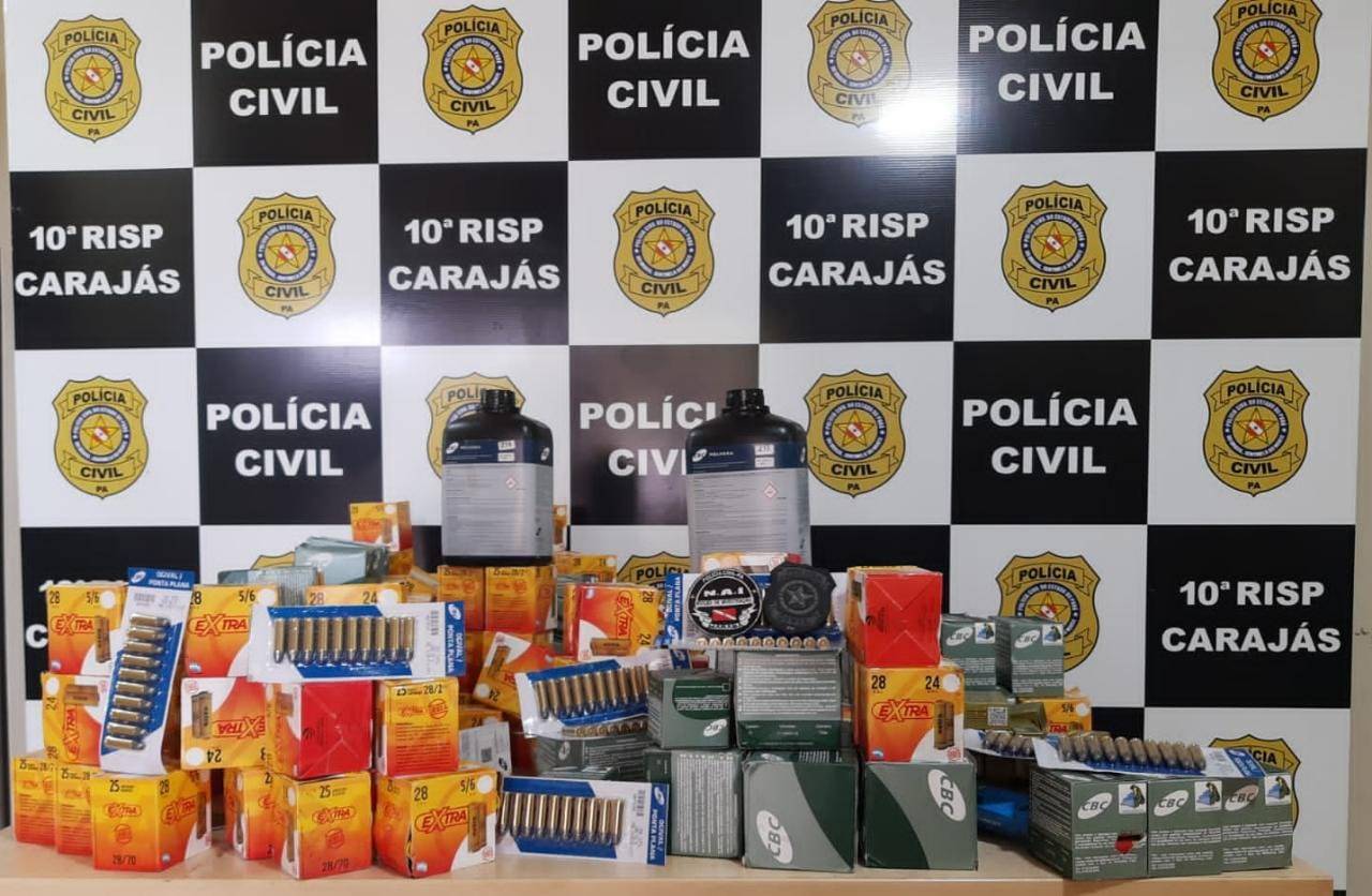 Polícia apreende mais de 11 mil munições na BR-230