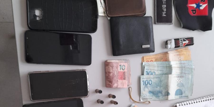 Três são presos por roubo após perseguição e choque com viatura no Pará