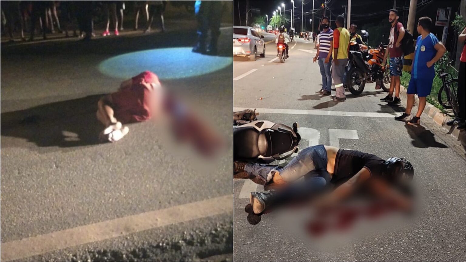 Sexta termina com duas pessoas mortas em acidentes na BR-222