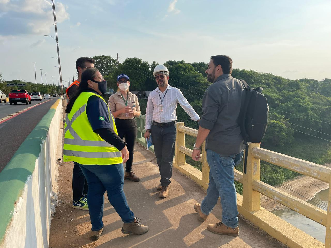 DNIT realiza monitoramento na ponte sobre o Rio Itacaiunas