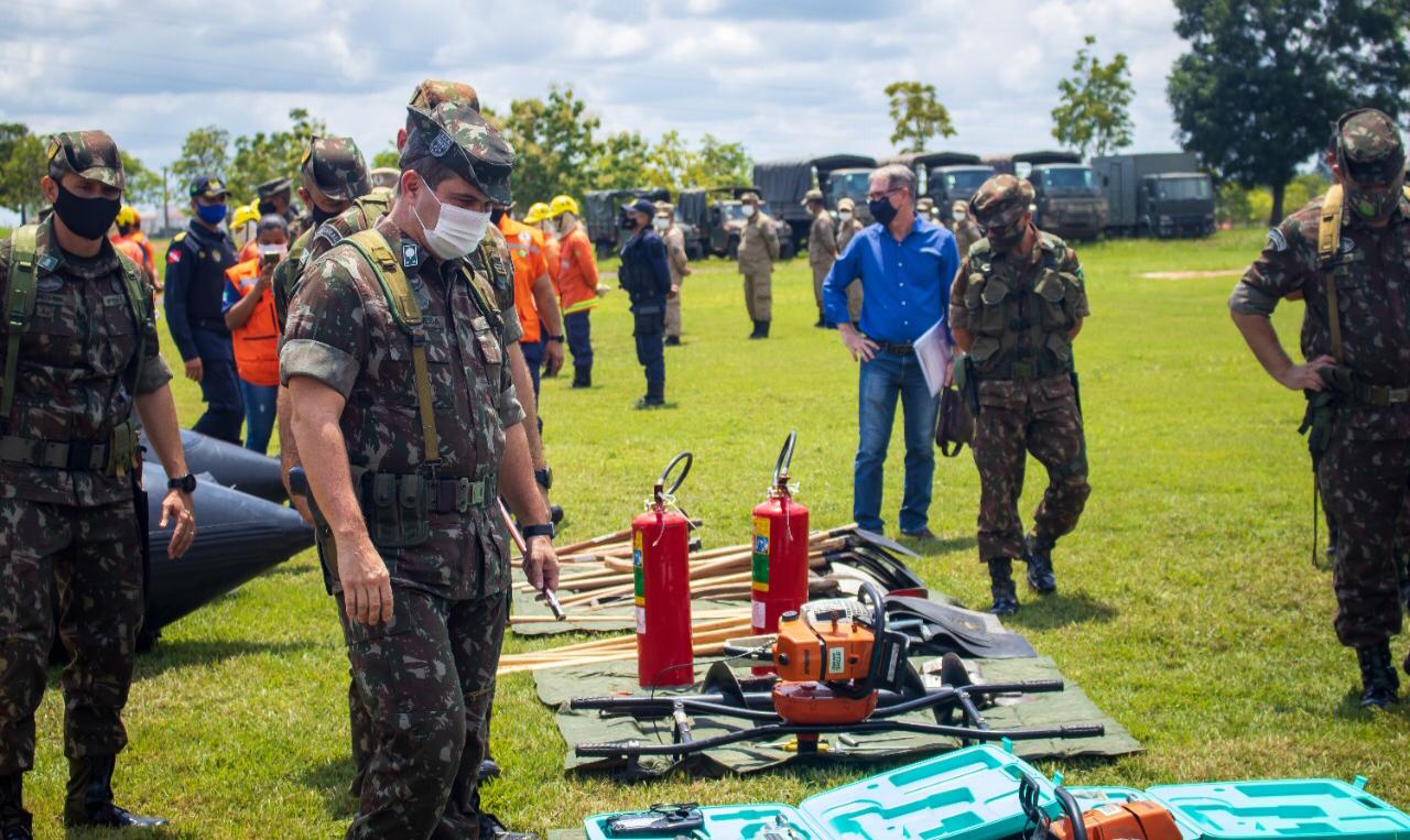 Exército participa de treinamento para estado de calamidade em Marabá