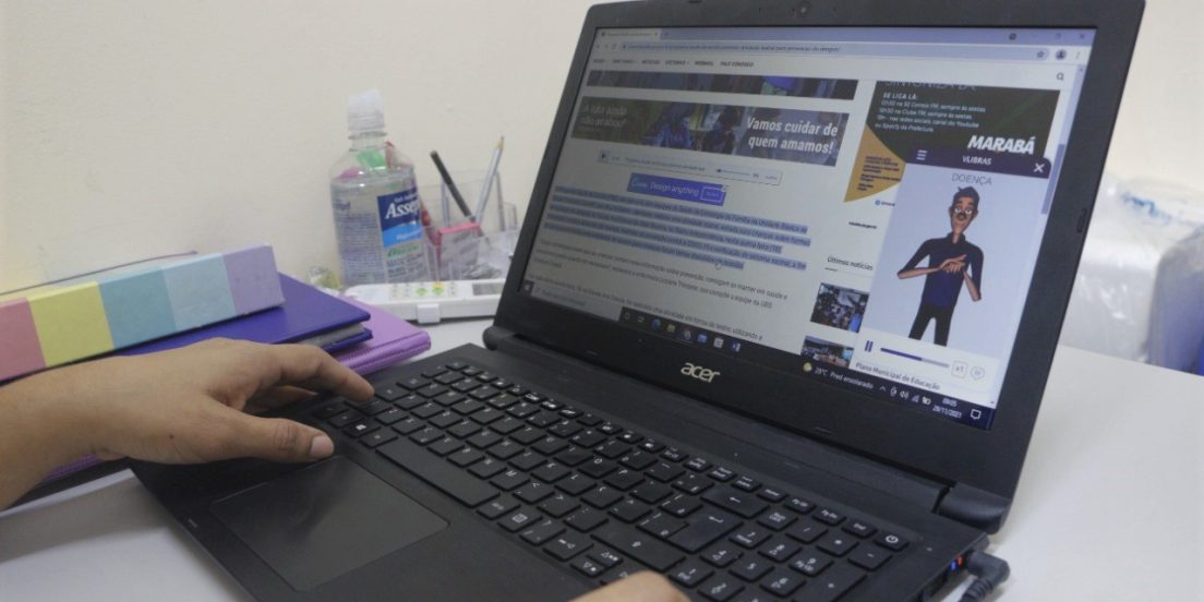 Marabá lança site com acessibilidade para cegos e surdos