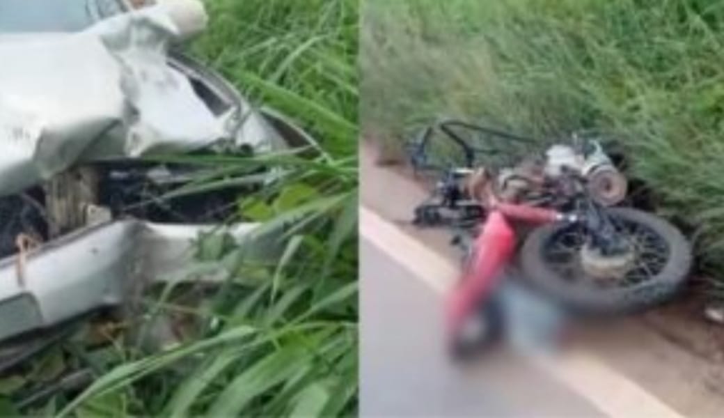Batida entre moto e caminhonete deixa um morto na BR-163, no oeste do Pará