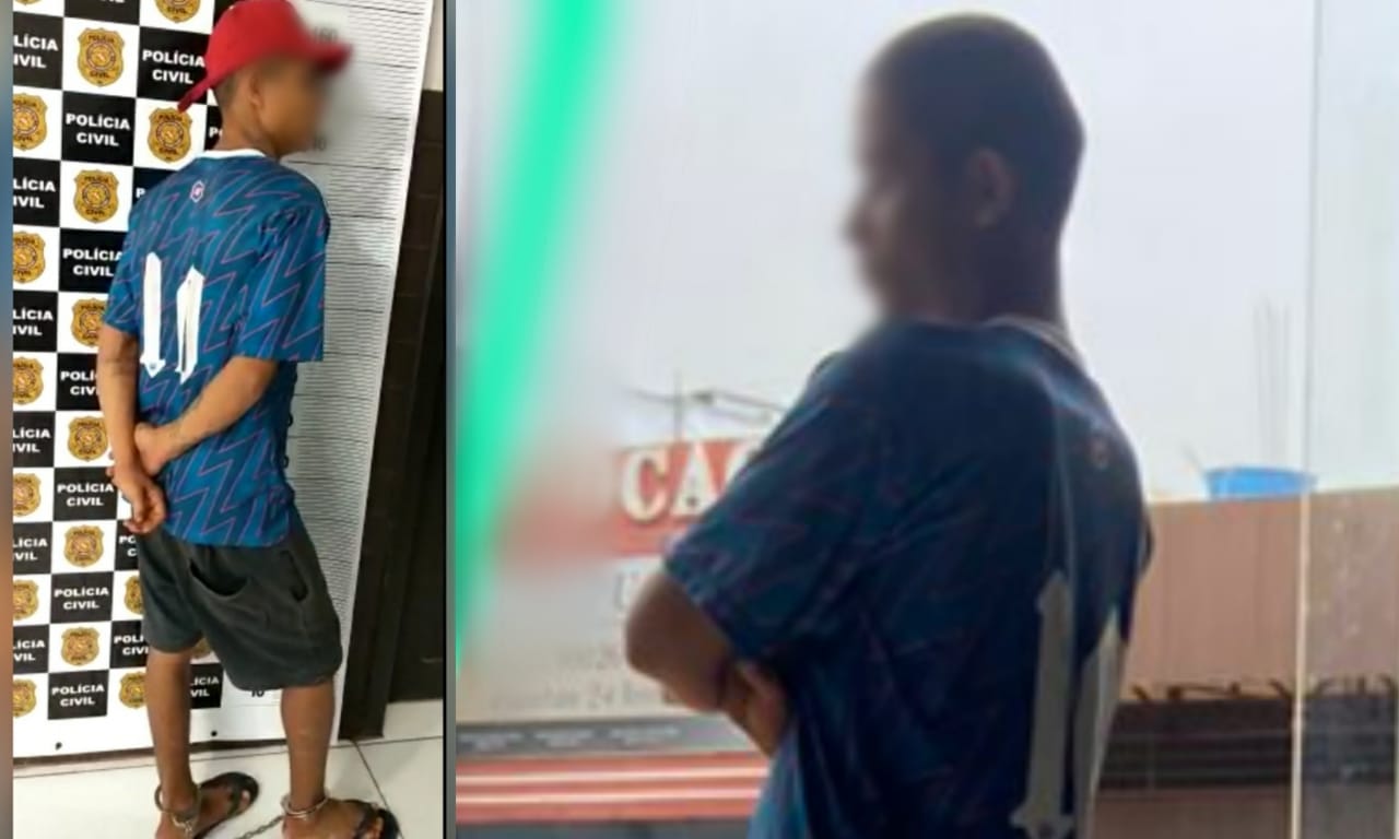 Veja o vídeo: Homem invade açougue e tenta furtar dinheiro no interior do Pará