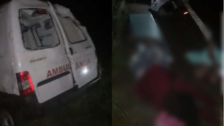 Paciente é arremessada de ambulância em acidente no sudoeste do Pará