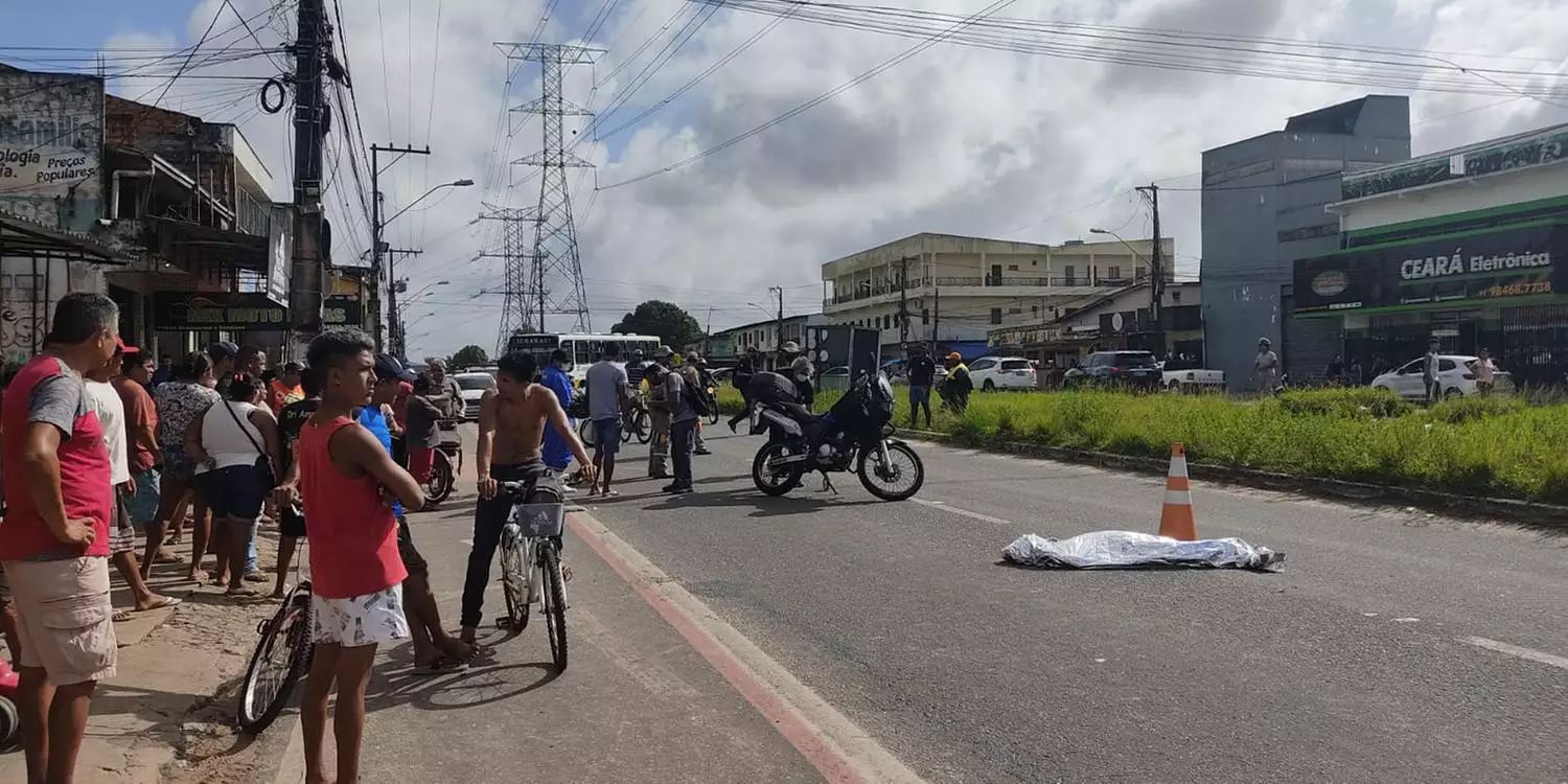 Mulher morre atropelada no Pará minutos após se vacinar