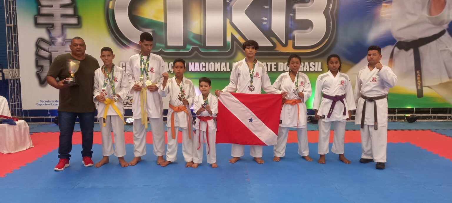 Marabaenses conquistam oito medalhas em campeonato nacional de karatê