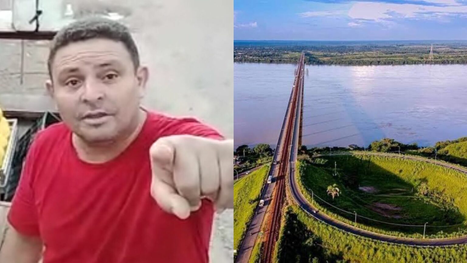 Ex-vereador incita manifestação na Ponte do Tocantins, em Marabá