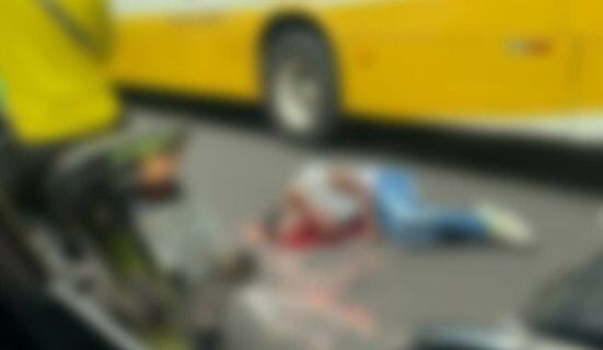 Homem tem cabeça esmagada por ônibus ao tentar atravessar pista no Pará