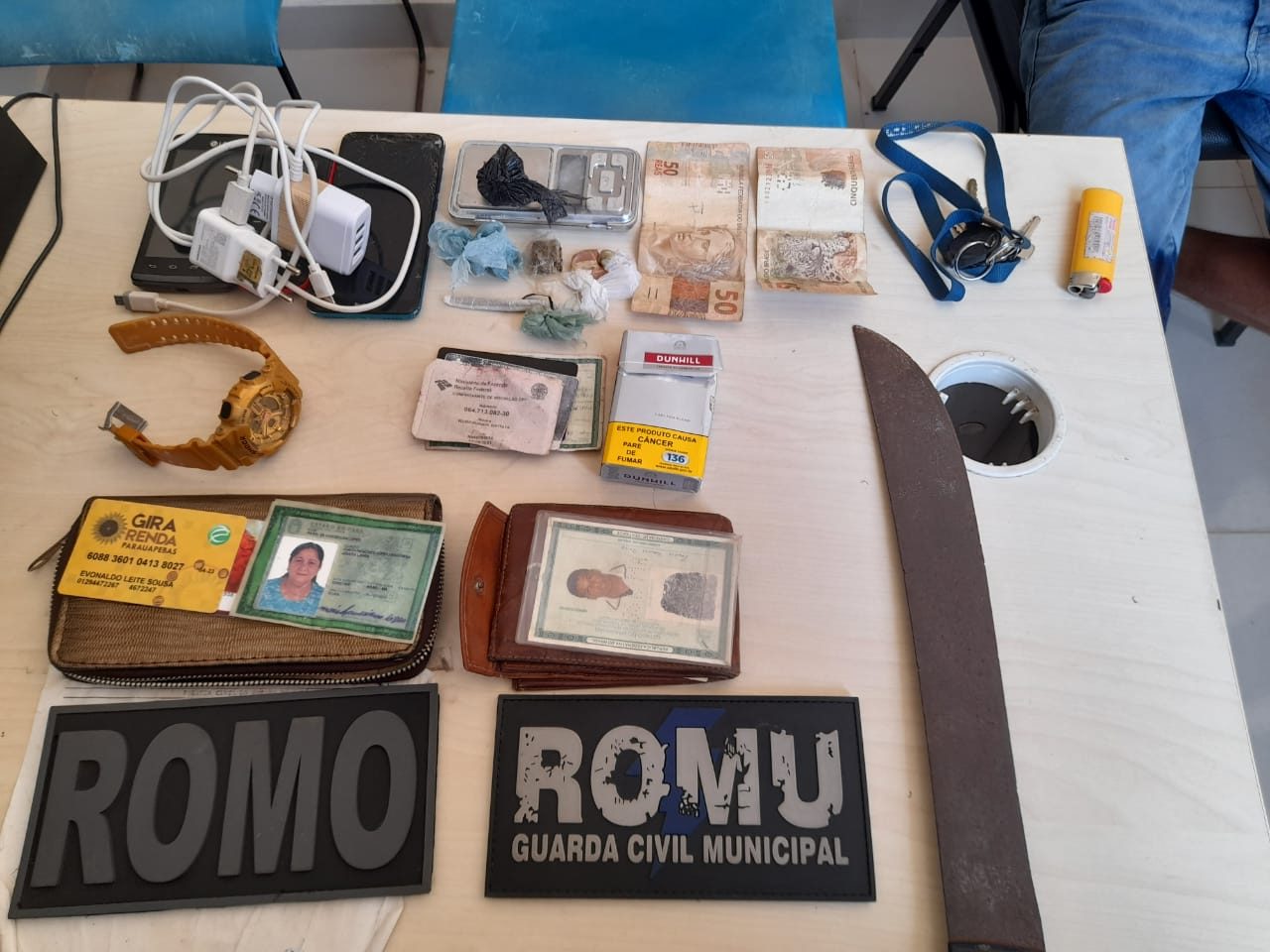 Guarda Municipal prende bando especializado em tráfico e assaltos