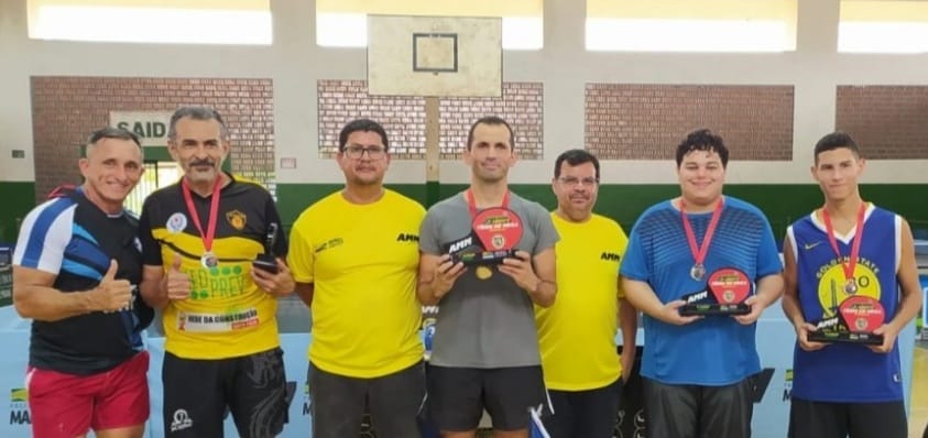 Aberto de Tênis de Mesa é atração para apaixonados pelo esporte em Marabá