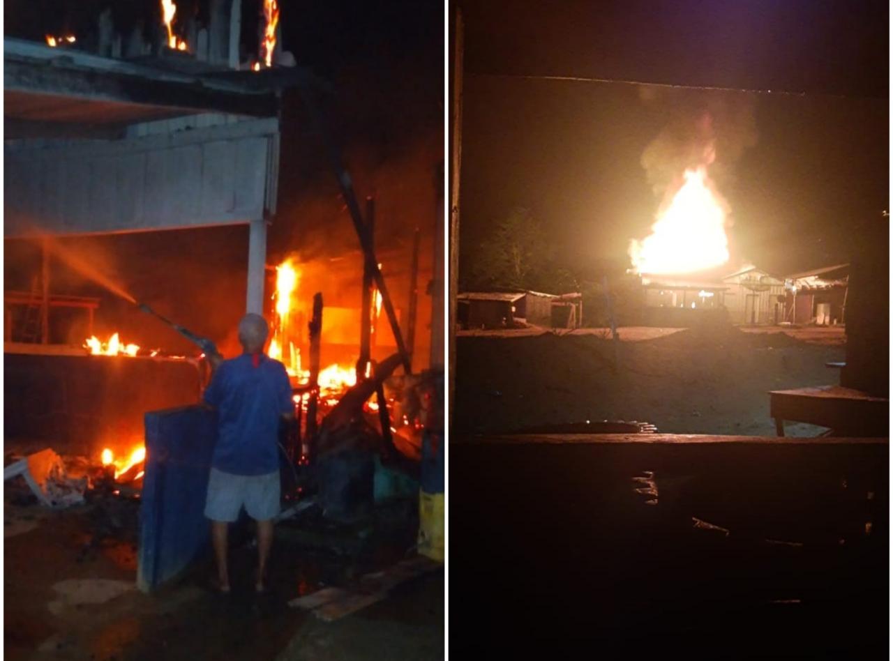 Adolescentes são suspeitos de incêndio criminoso em posto da PM