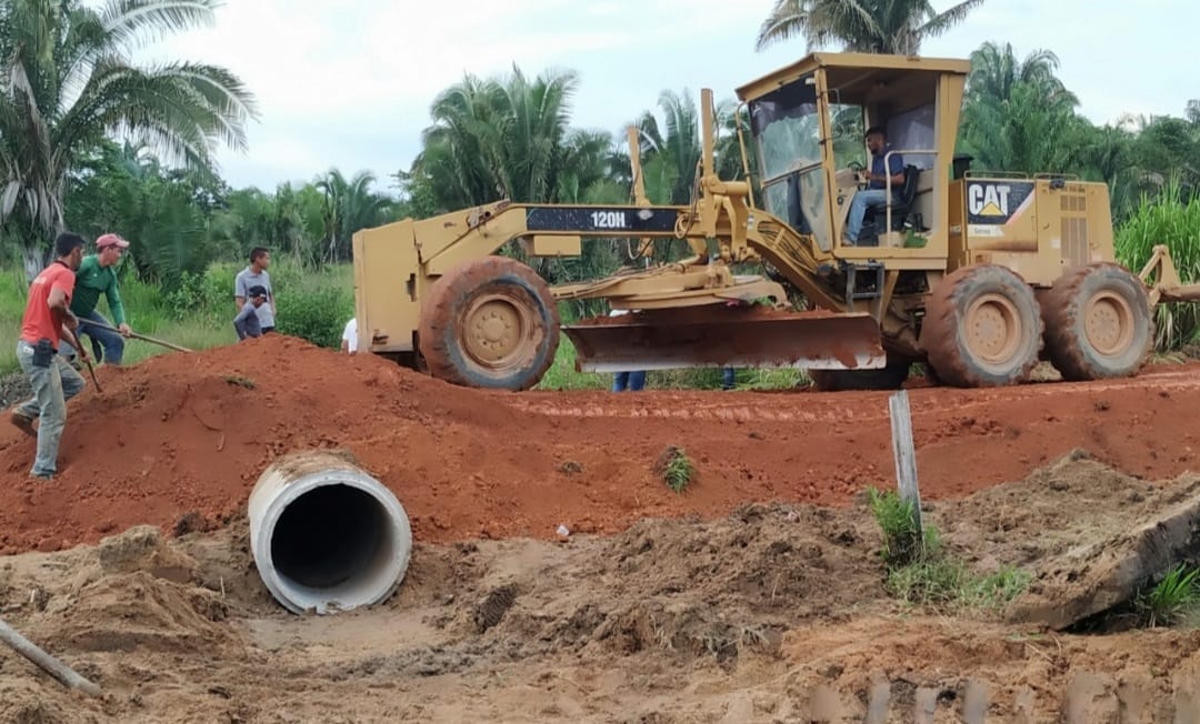 Zona rural de Marabá recebe serviços de recuperação em estradas vicinais