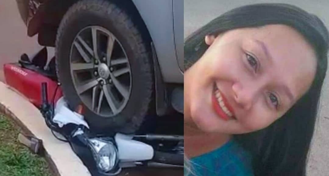 Mulher arremessada por caminhonete morre 4 dias depois do acidente