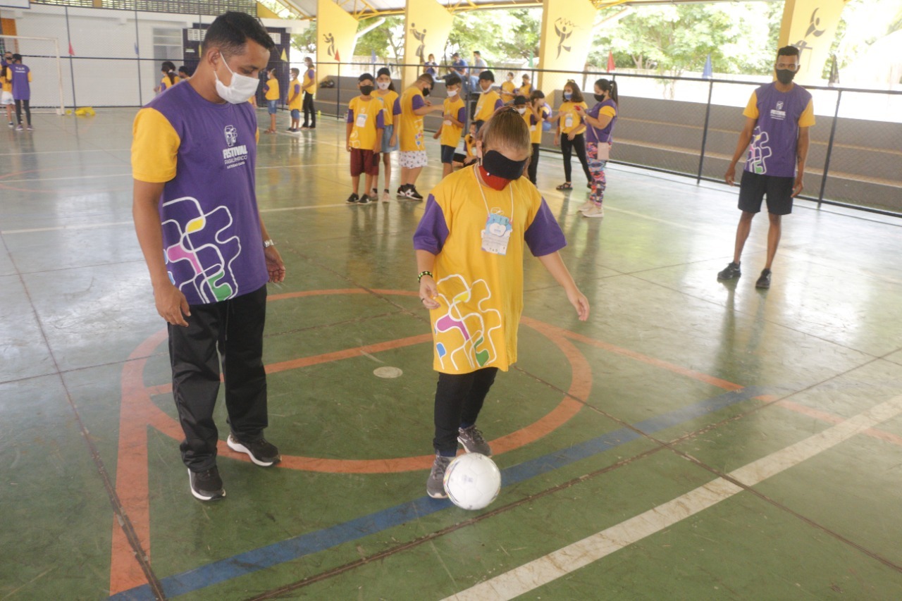 Mais de 100 alunos participam do 3ª Festival Paralímpico em Marabá